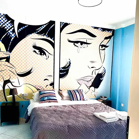 아파트 The Muse Flat In Just A Few Steps Away From Museums And Helexpo *